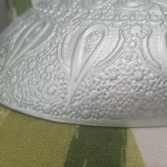 Turkish Topkapi Collection Large Art Glass Oval Bowl Reverse Enamel RARE - Picture 13 of 15